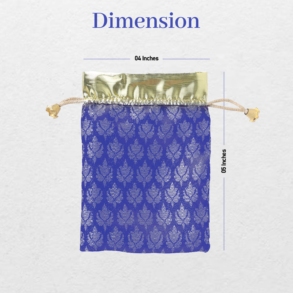 Multi Colors Jamawar fabric Pouches for Nikkah & Wedding - Ardor UAE