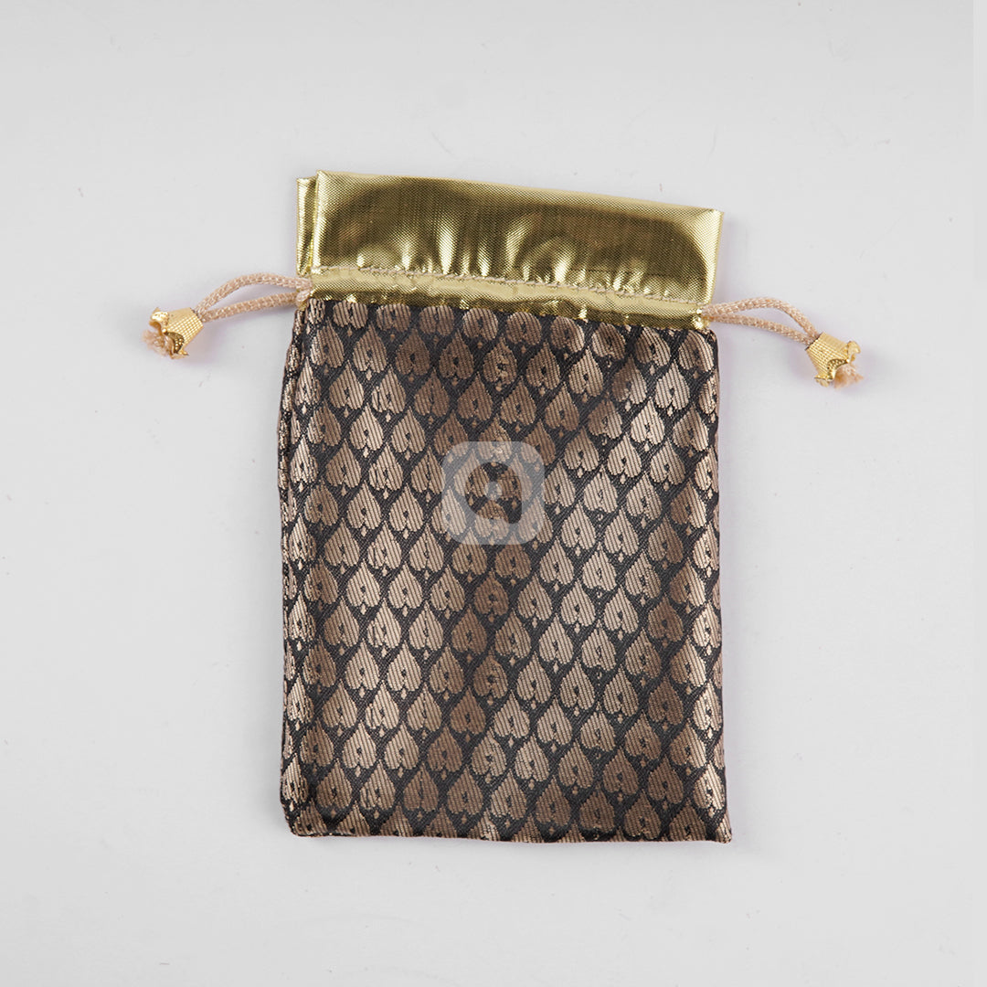 Multi Colors Jamawar fabric Pouches for Nikkah & Wedding - Ardor UAE