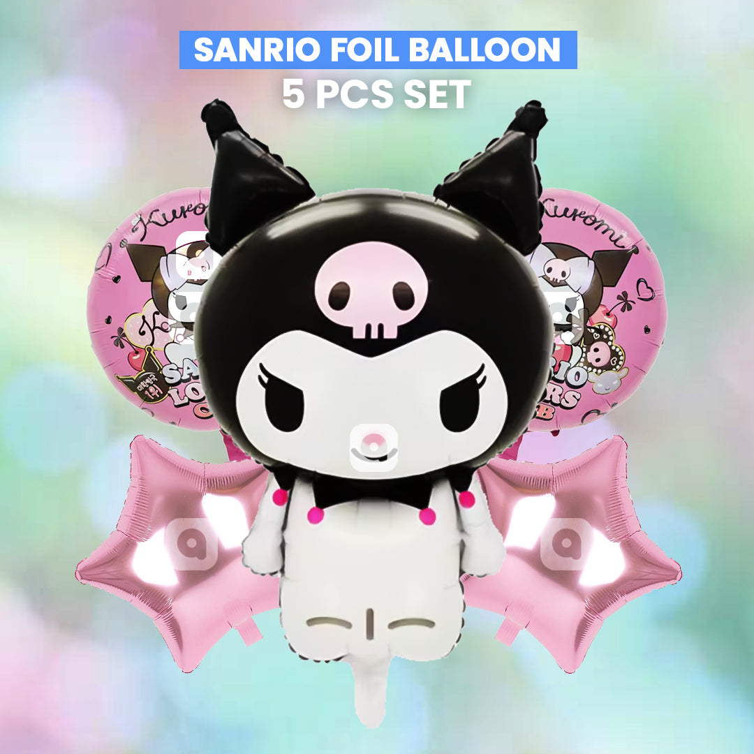 Sanrio Theme Foil Balloons for Kids Sanrio Birthday Party Decoration - Ardor UAE