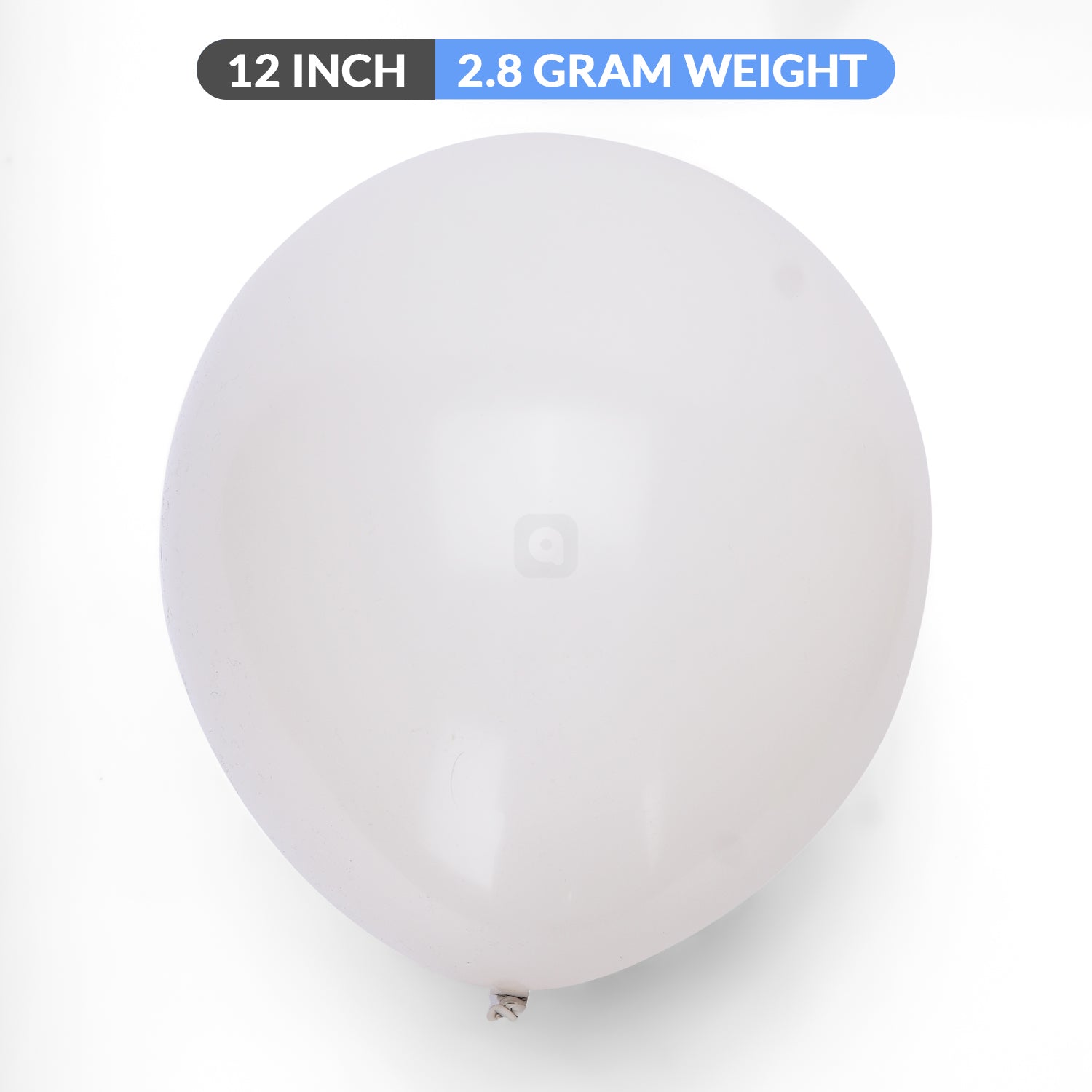 Pack of 100 White latex Balloon - Ardor UAE