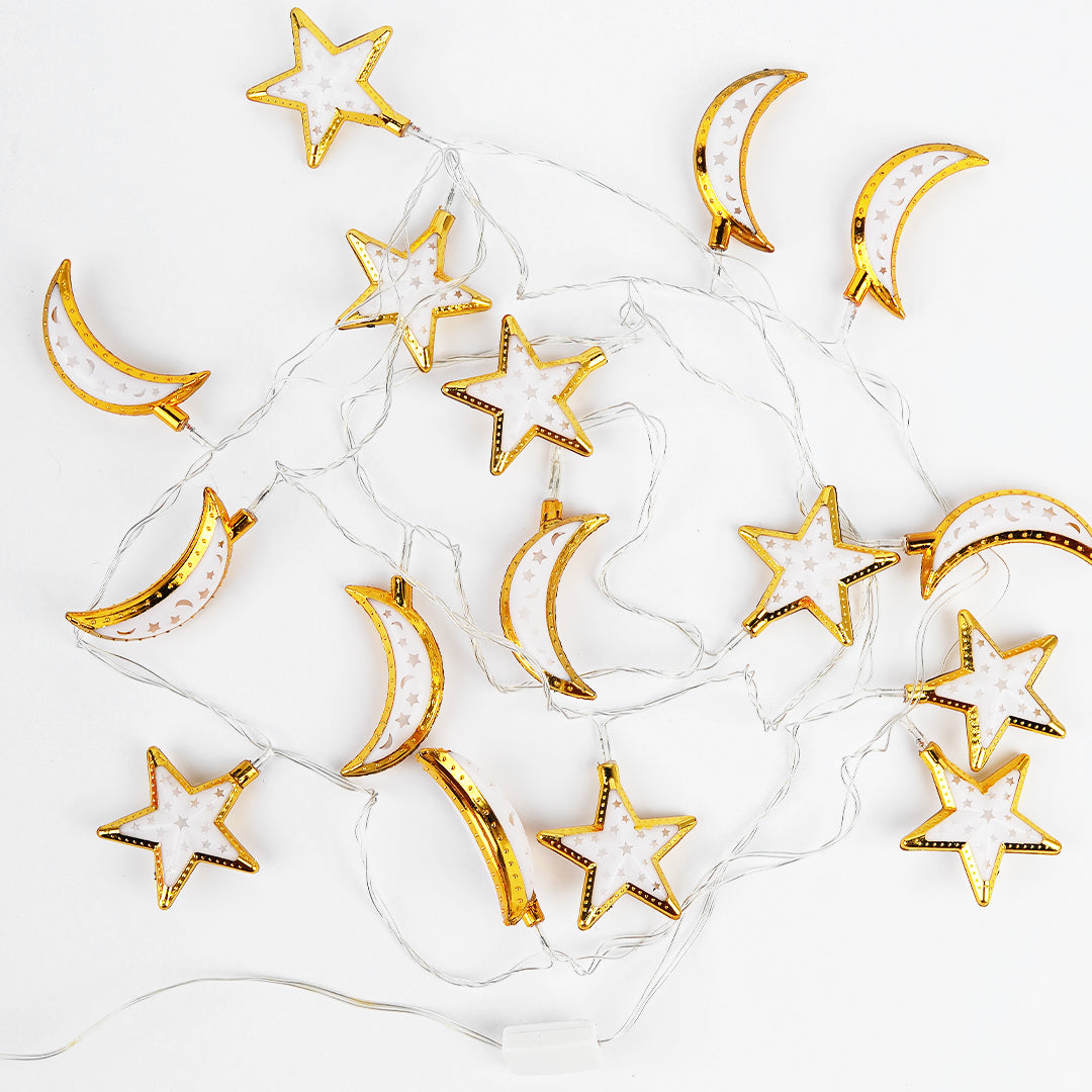 Ramadan Moon Star Fairy light - Ardor UAE