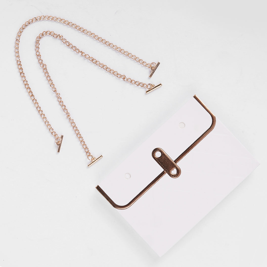 Quilted Flower Gift Boxes with Golden Chains 1 Pcs - Ardor