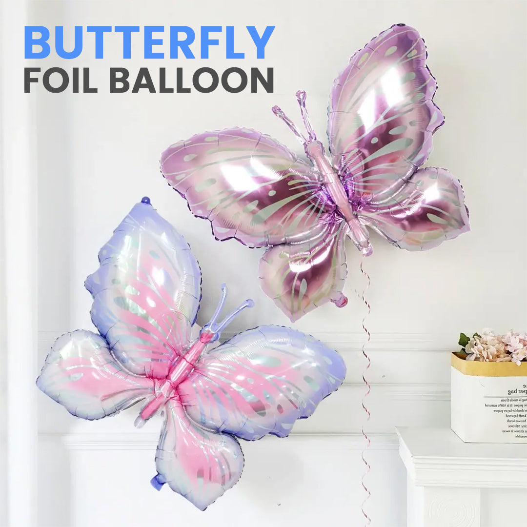 Butterfly 5 Pcs Foil Balloon - Ardor UAE