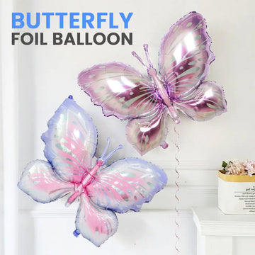 Butterfly 5 Pcs Foil Balloon - Ardor UAE