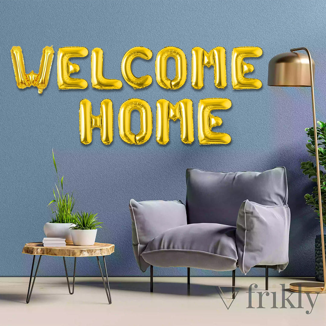 Welcome Home Foil Balloons Set - Ardor