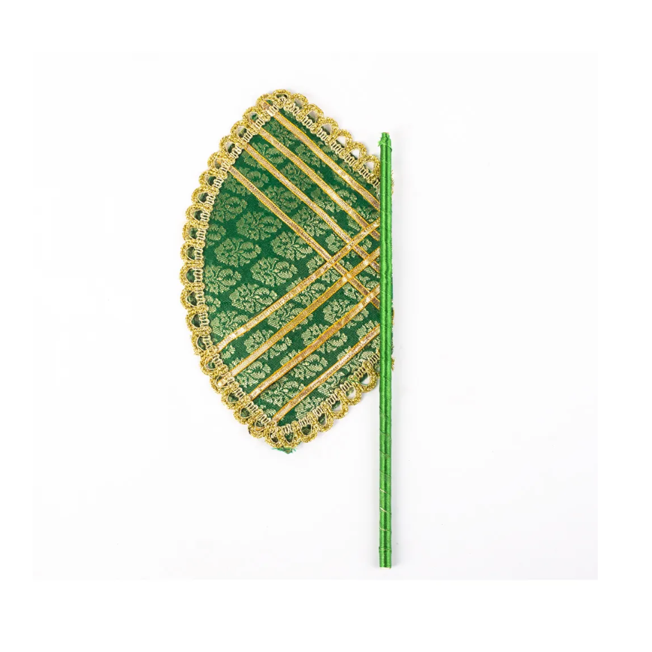Jamawar Fancy Fan wedding Decor | Pack of 4  |