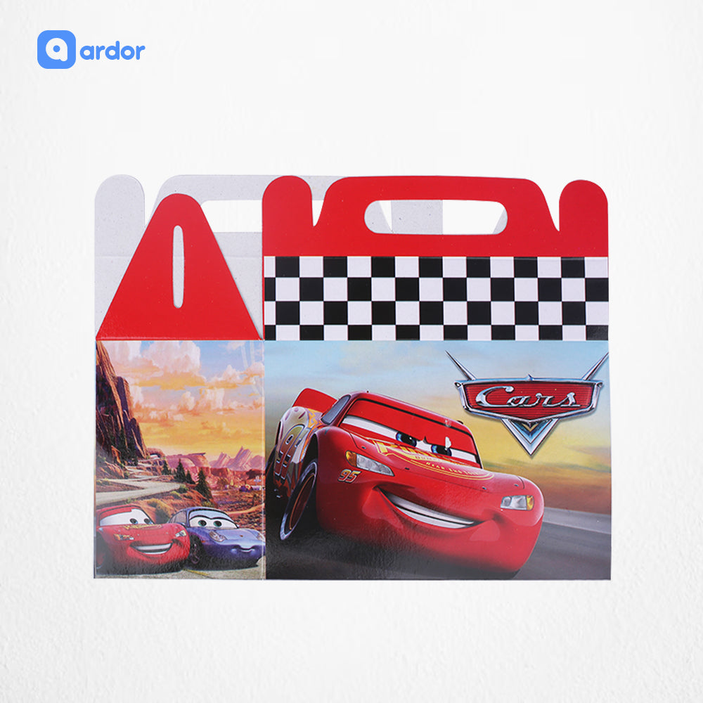 Pack of 10 Car Theme Goodie Boxes