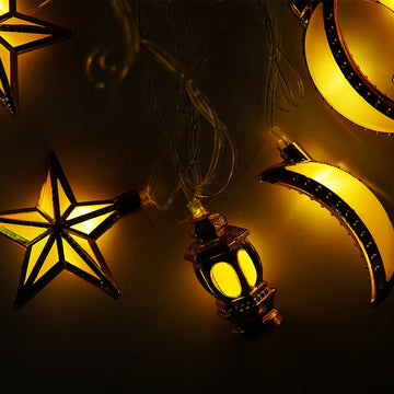Warm Color Ramadan Star Fairy Light - Ardor UAE