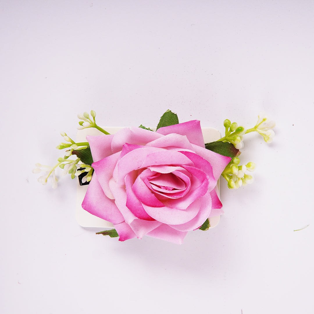 Fashion Flower Rose Hair Hairpin  For Woman Wedding Bridal Hair Clip Gifts - Ardor