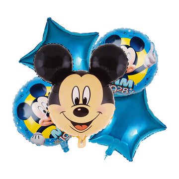 5 Pcs Mickey Mouse Foil Balloon Set - Ardor UAE