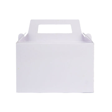 Pack of 10 - White Color Goodie Boxes - Wedding, Party & Gift Packaging – Ardor UAE