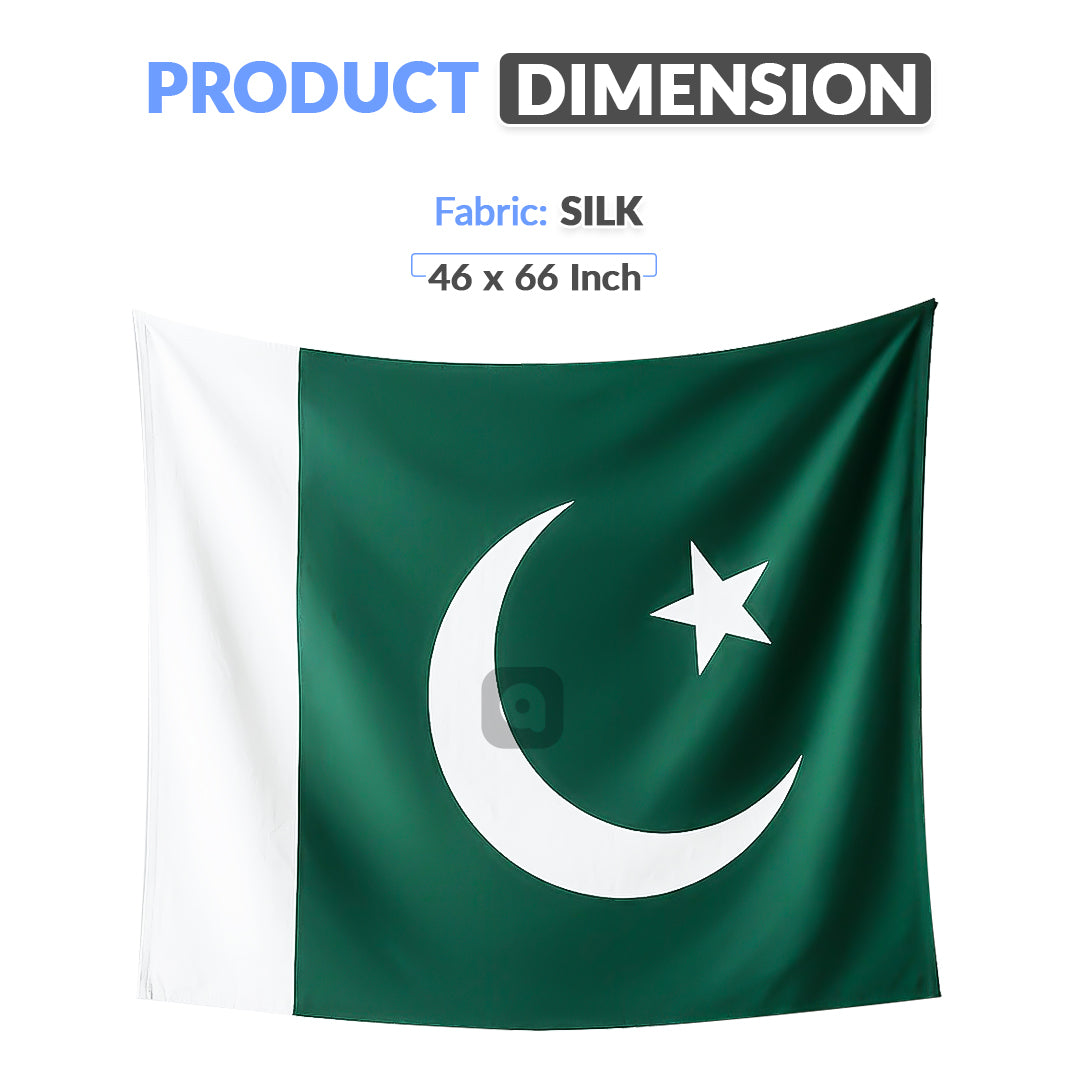 Pakistan National Flag – Fabric Flag for 14 August & Events - Ardor UAE
