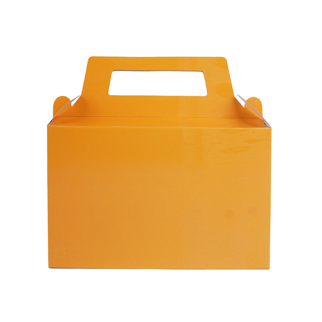 Pack of 10 - Mustard Color Goodie Boxes - Wedding, Party & Gift Packaging – Ardor UAE