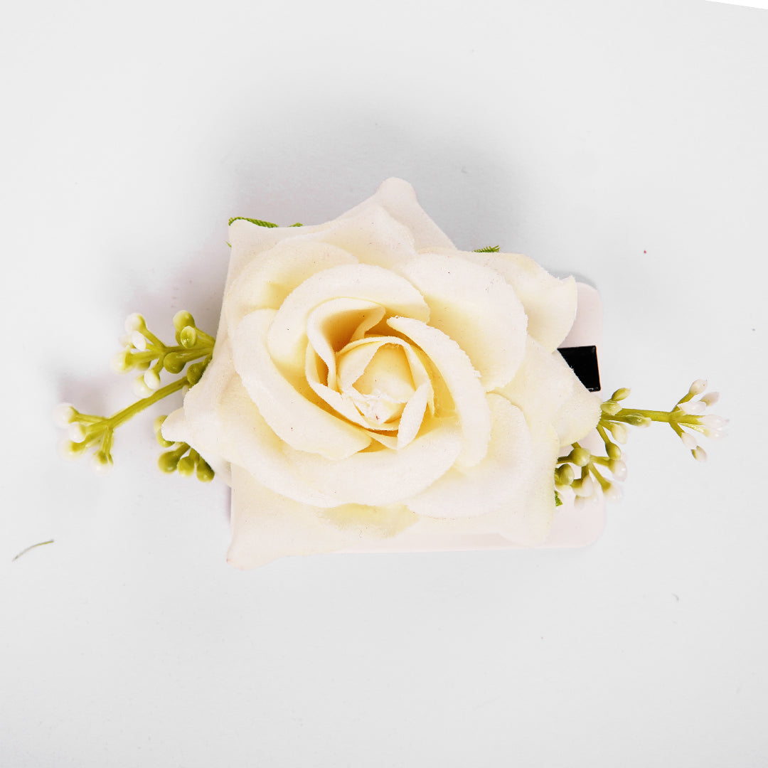 Fashion Flower Rose Hair Hairpin  For Woman Wedding Bridal Hair Clip Gifts - Ardor