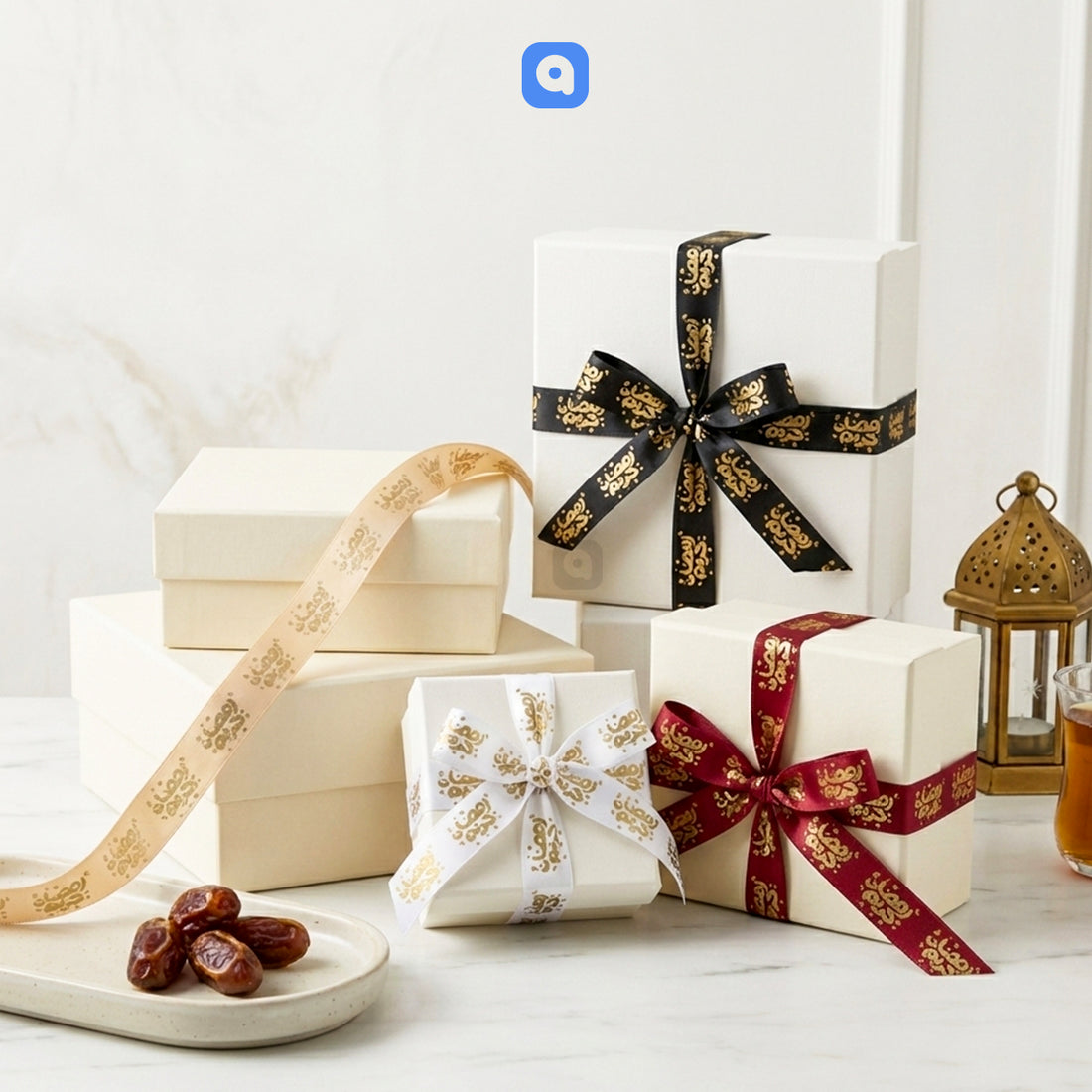 Ramadan Kareem Ribbons