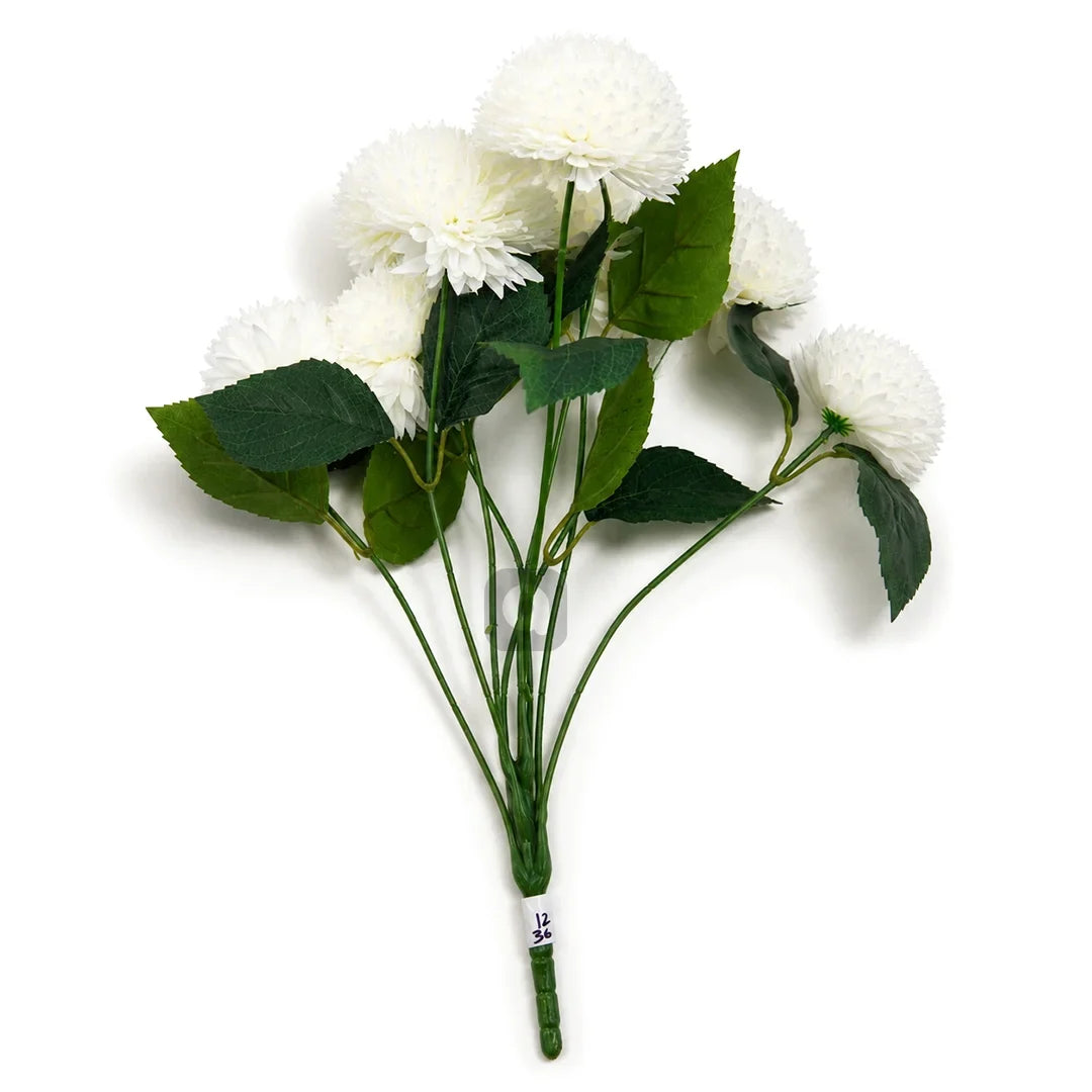 Artificial White Flower Bunch