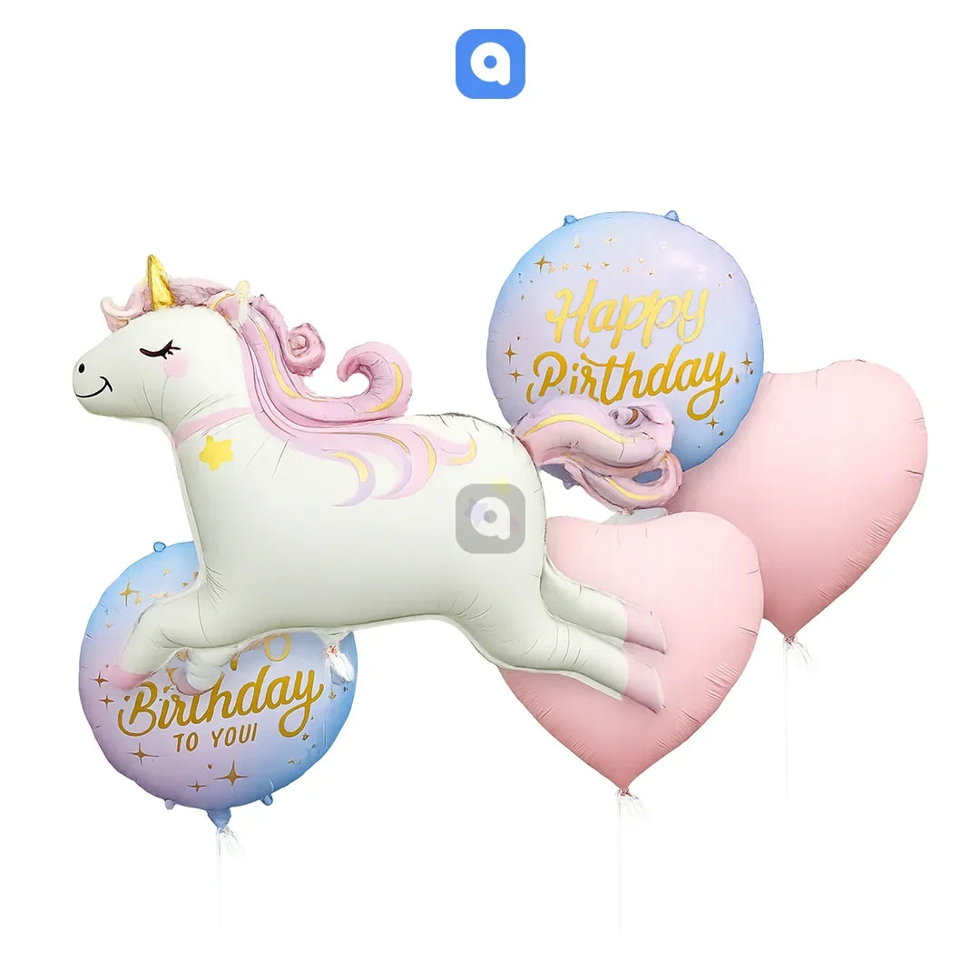 Unicorn Foil Balloons