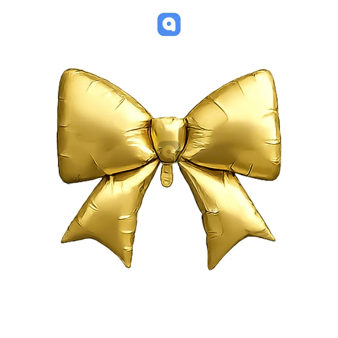 Ribbon Bow Foil Balloon