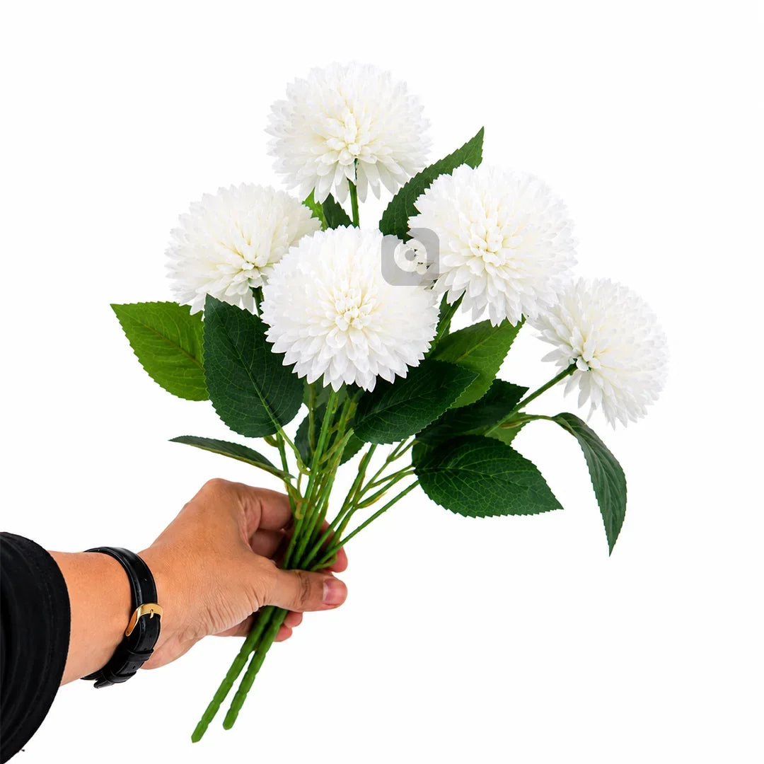Artificial White Flower Bunch