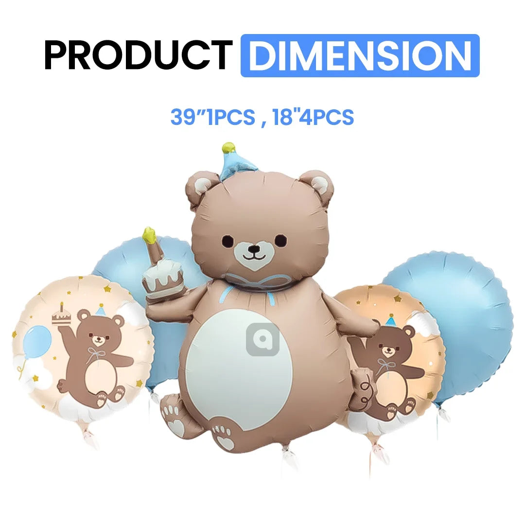 Teddy Bear Foil Balloon