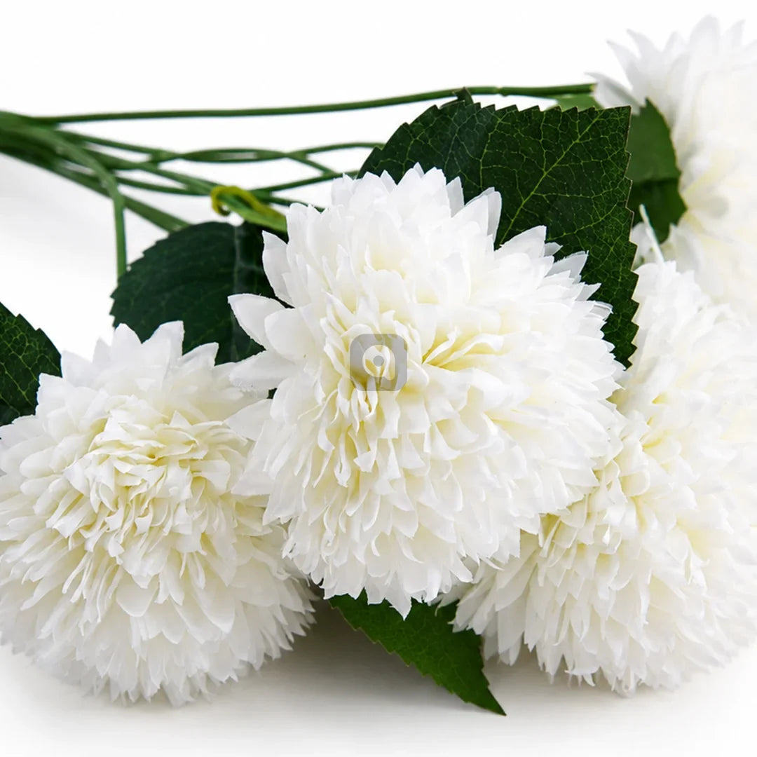 Artificial White Flower Bunch