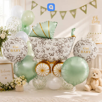 Baby Cart Foil Balloon