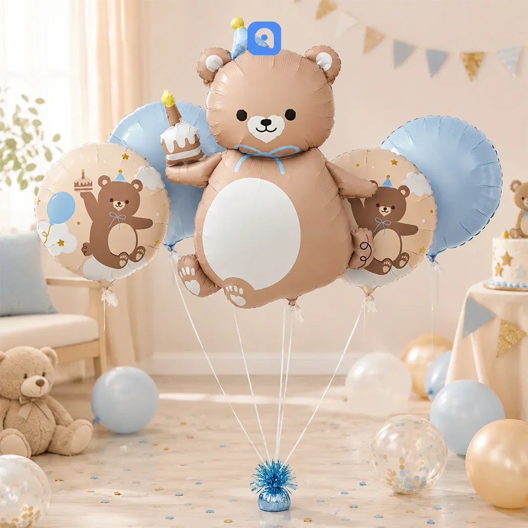 Teddy Bear Foil Balloon