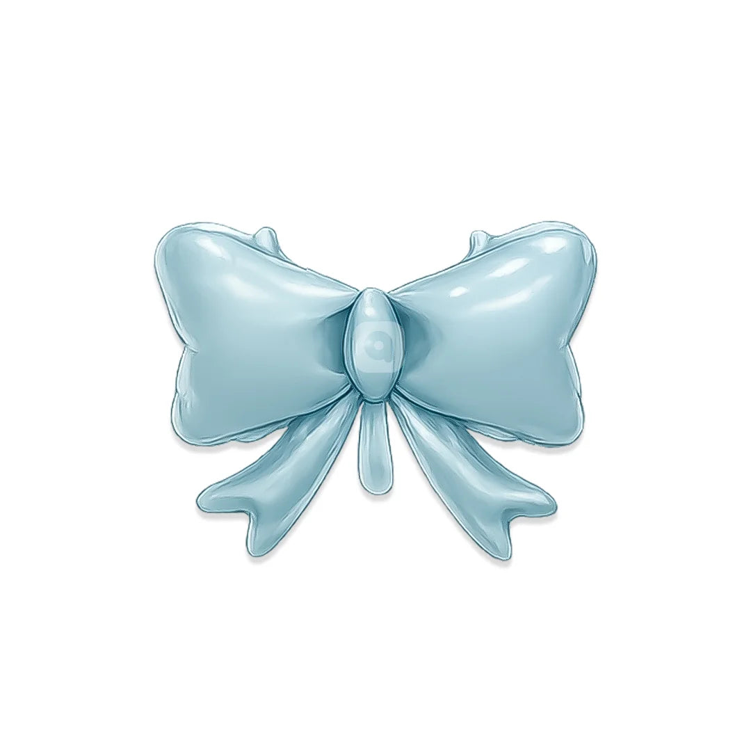 Ribbon Bow Foil Balloon