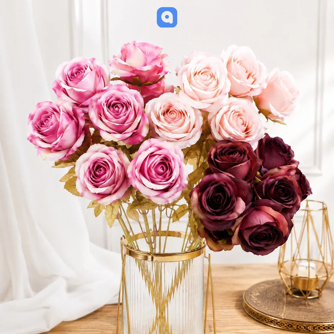 Artificial Roses Bunch