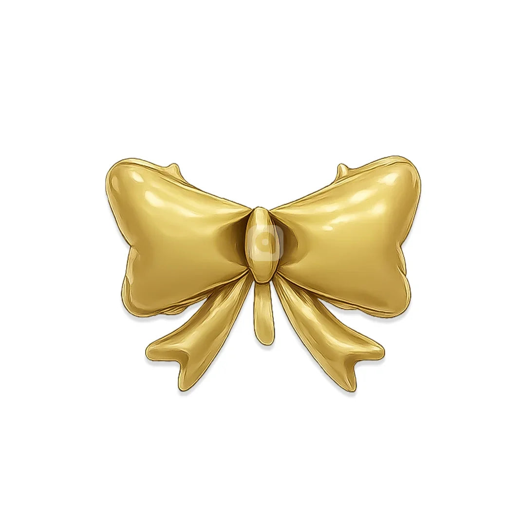 Ribbon Bow Foil Balloon