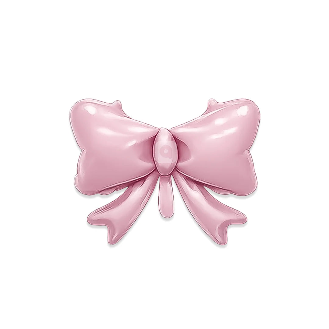 Ribbon Bow Foil Balloon