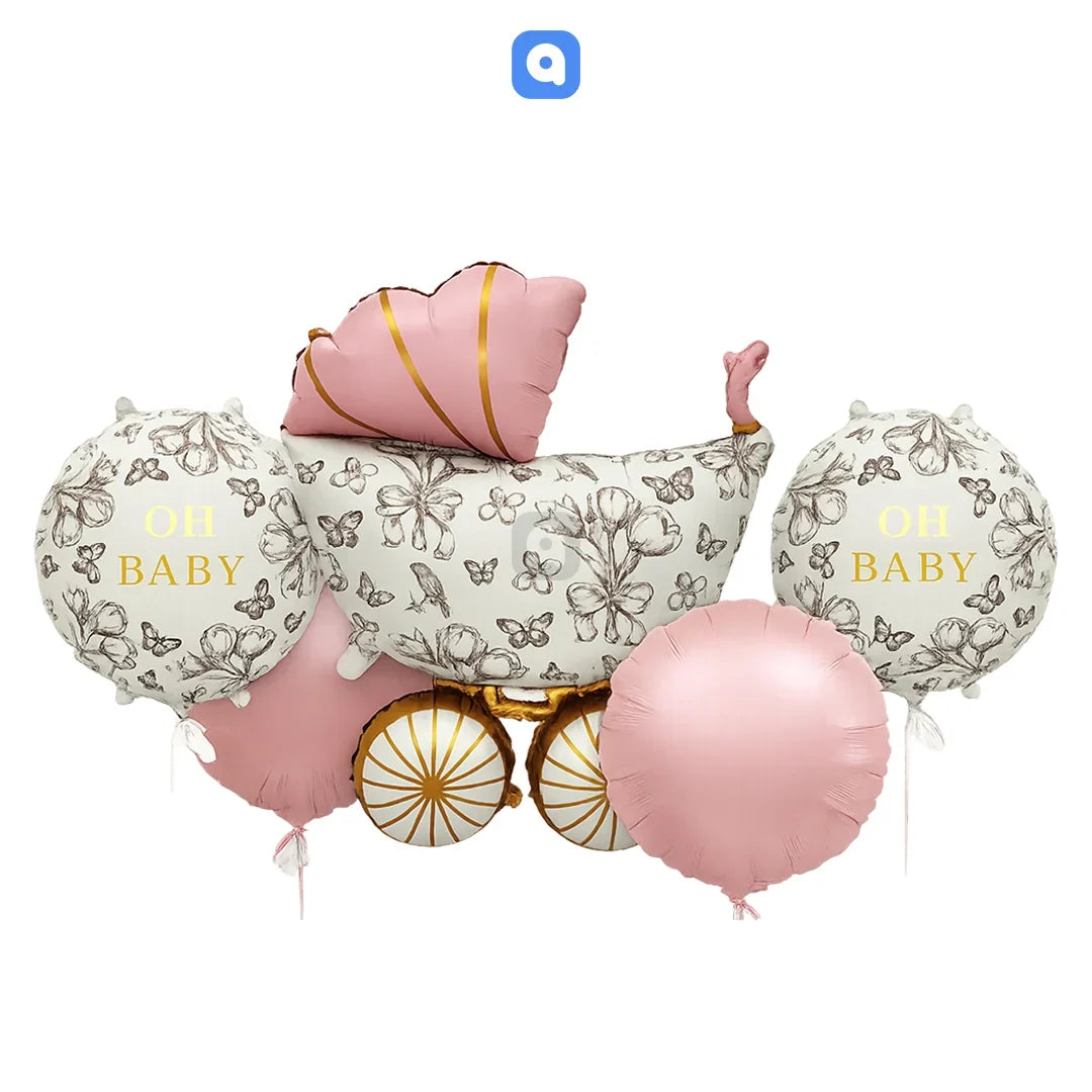 Baby Cart Foil Balloon