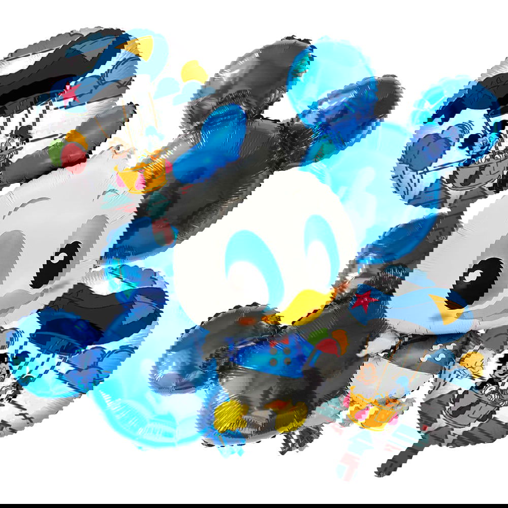 Baby Donald Duck 5 Pcs Foil Balloons Set - Ardor UAE