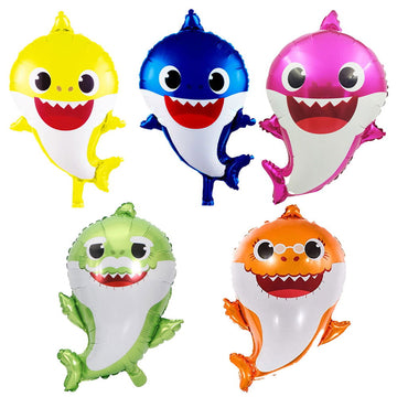 Baby Shark 5 Pcs Foil Balloons Set - Ardor UAE
