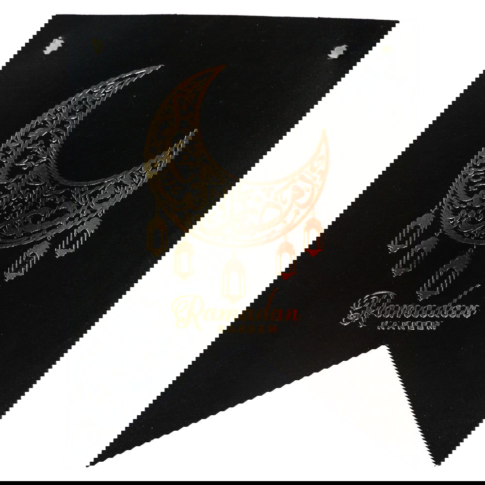 Black Ramadan Kareem Buntings