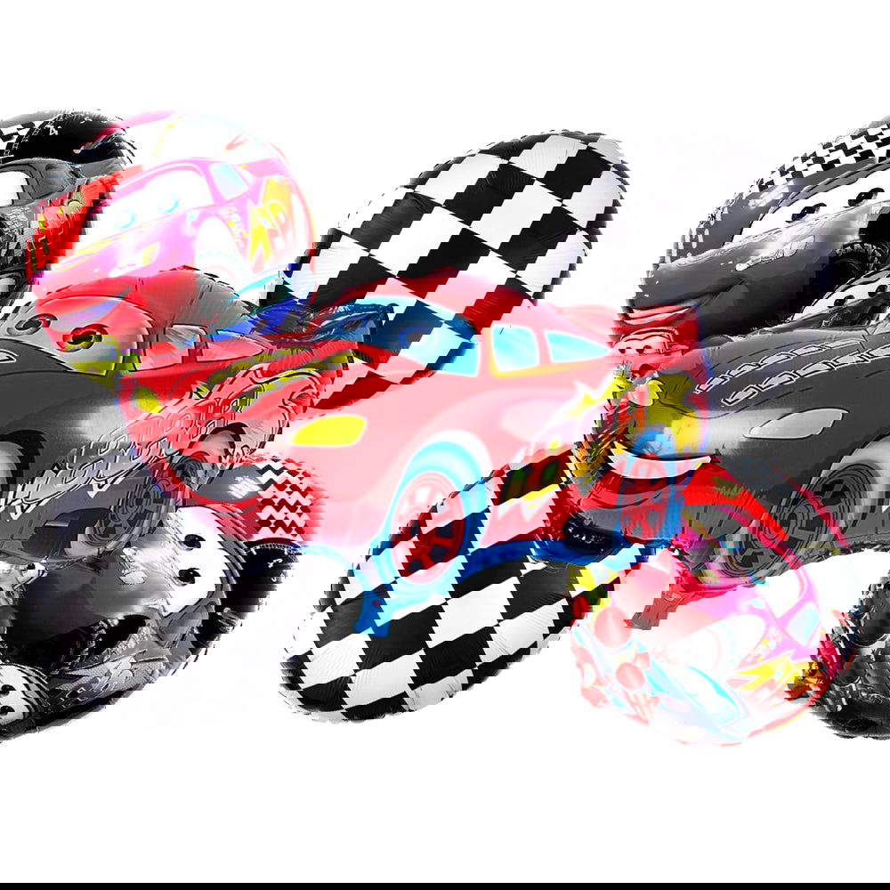 Cars 5 Pcs Foil Balloons Set - Ardor UAE