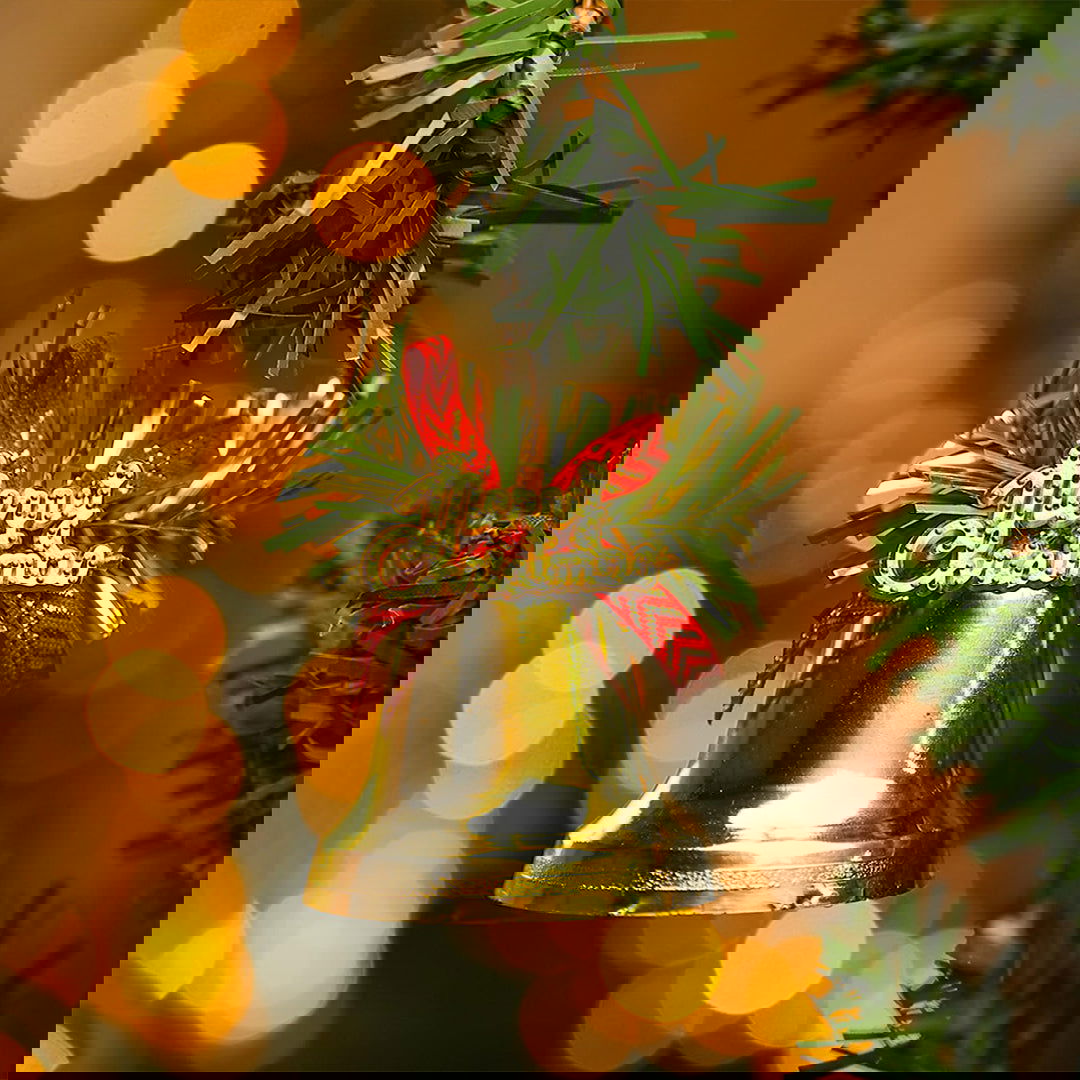 Christmas Bell 3 Pcs for Christmas Party Decor