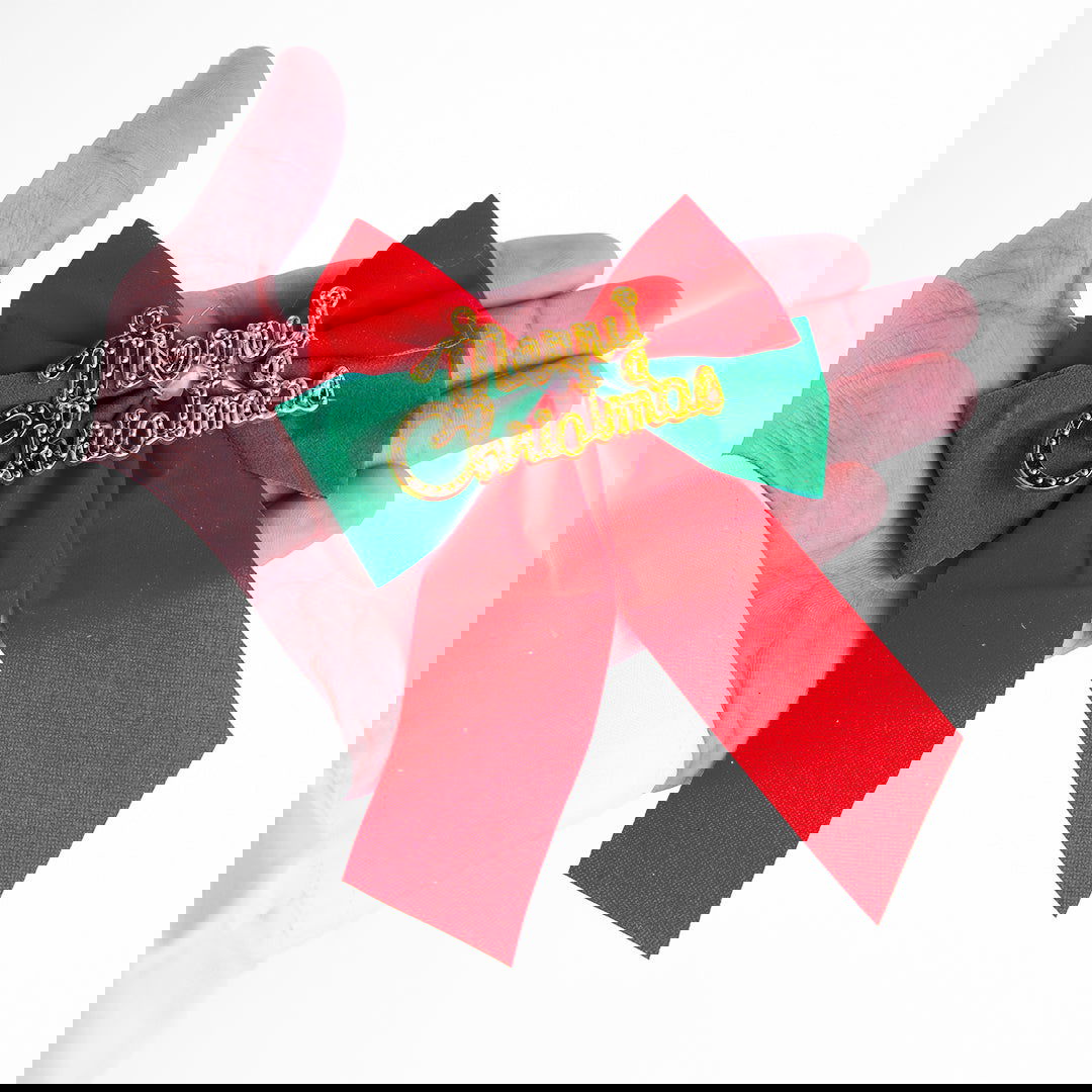 Christmas Bow 1 Pcs  for Christmas Party Decor