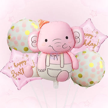 Elephant Foil Balloon Set