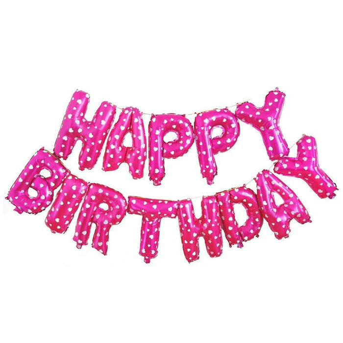 Happy Birthday Foil Balloons - Ardor UAE