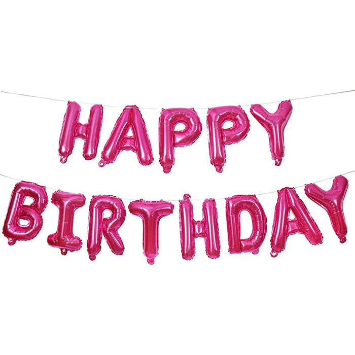 Happy Birthday Foil Balloons - Ardor UAE