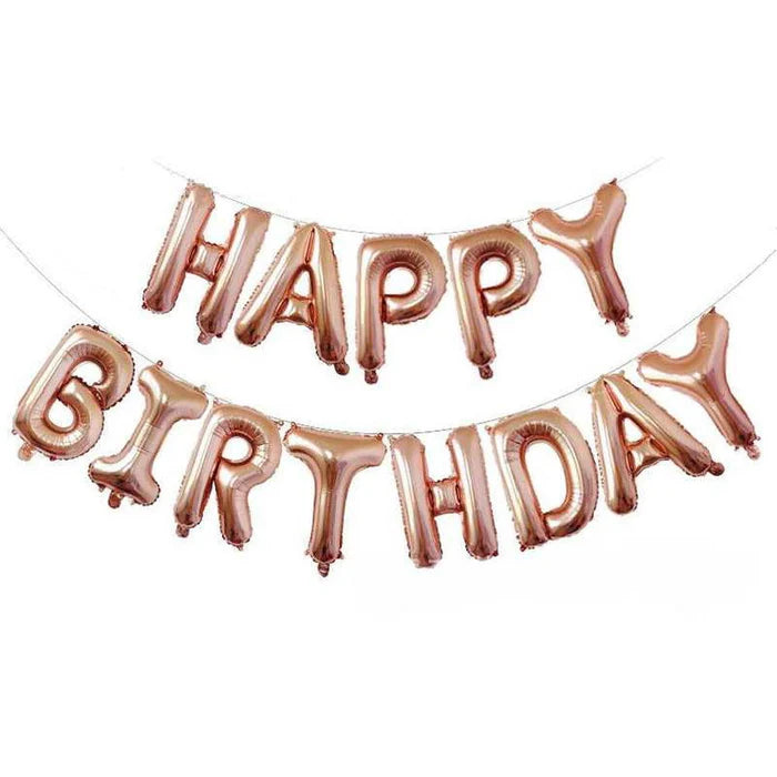 Happy Birthday Foil Balloons - Ardor UAE