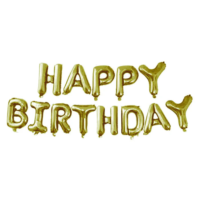 Happy Birthday Foil Balloons - Ardor UAE