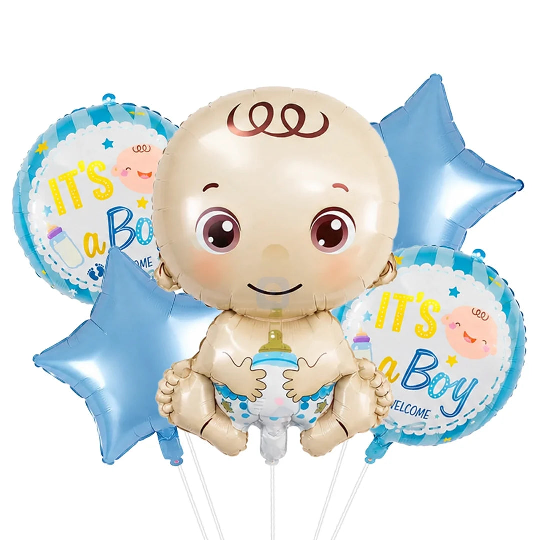 Its a Boy Foil Balloon Set
