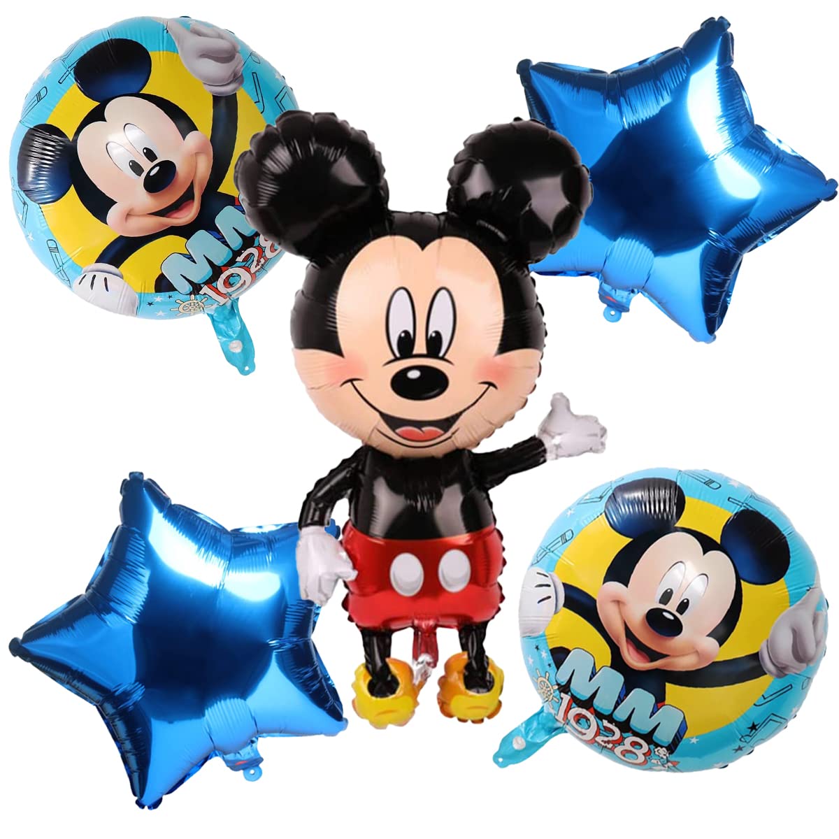 Mickey Mouse 5 Pcs Foil Balloons Set - Ardor UAE