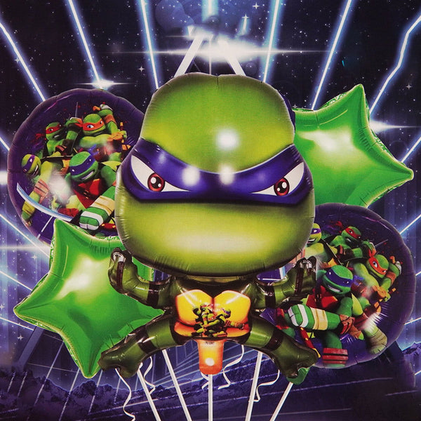 Ninja Turtles Foil balloons 5 Pcs Set - Ardor UAE