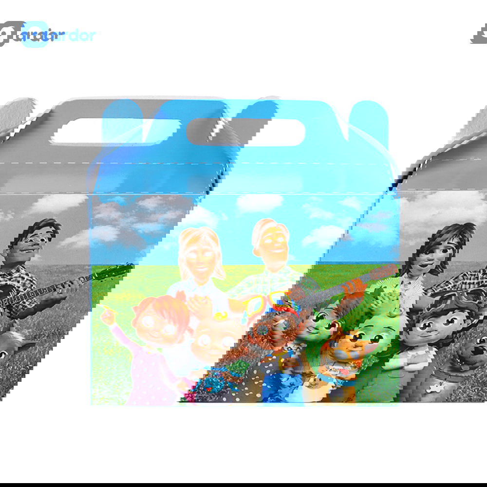 Pack of 10 Cocomelon Theme Goodie Boxes