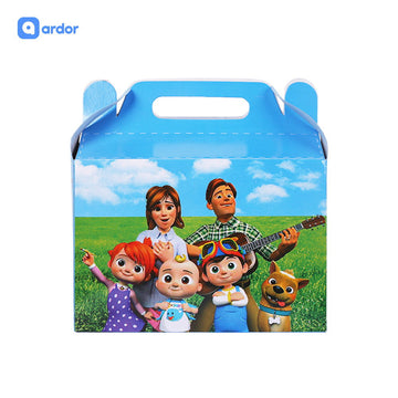 Pack of 10 Cocomelon Theme Goodie Boxes