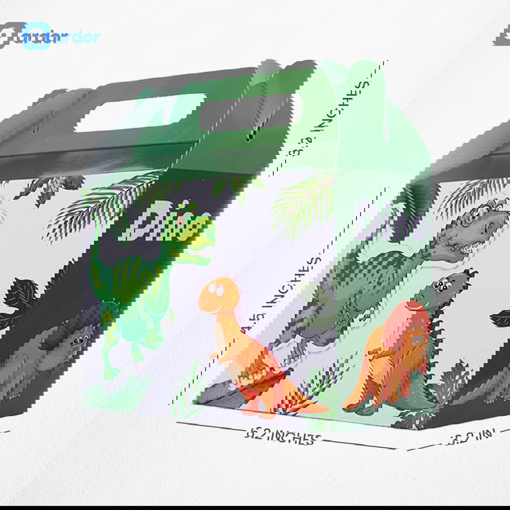 Pack of 10 Dino Theme Goodie Boxes