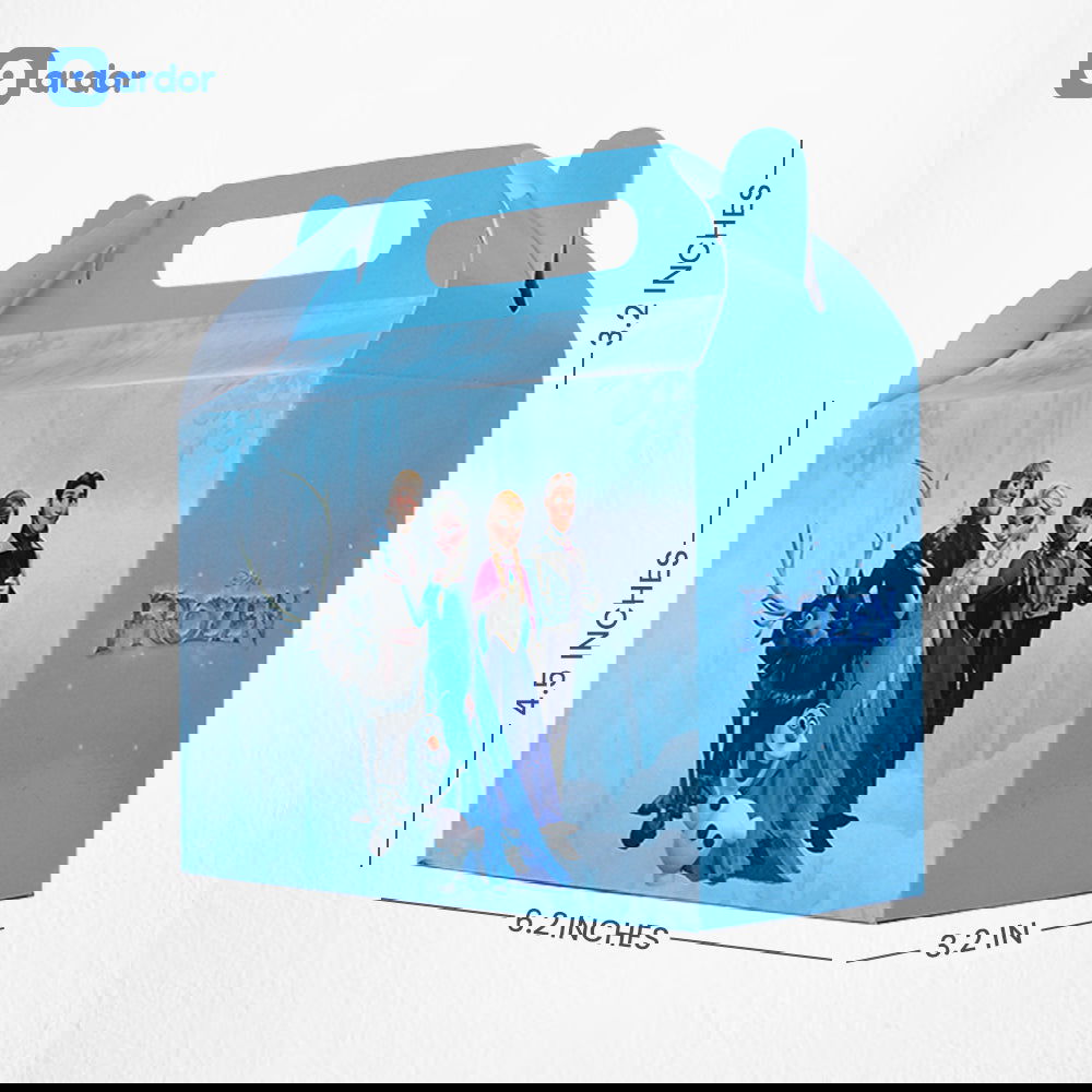 Pack of 10 Frozen Theme Goodie Boxes